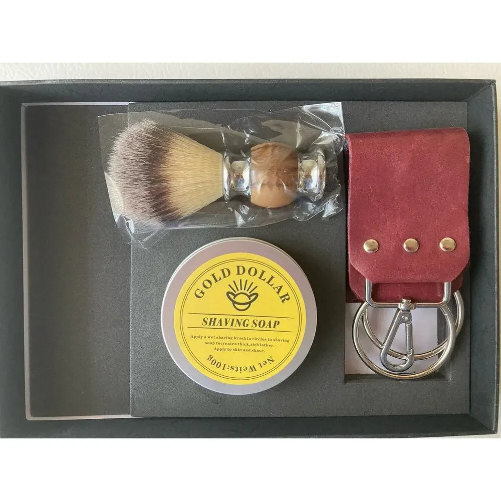Gold Dollar Straight Razor Kit - Picture 2 of 3